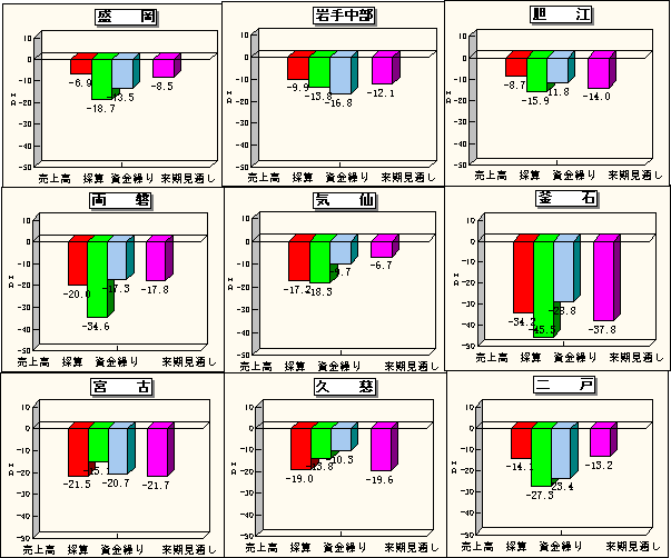 広域生活圏別の景況